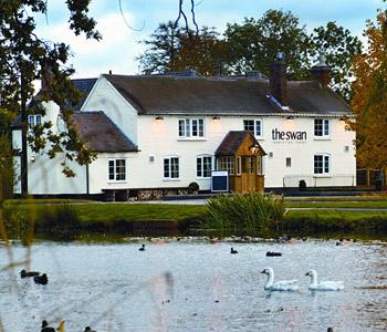 The Swan Inn Hanley Castle Exterior foto